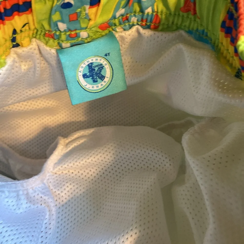 2 Pairs of Little Boys Size 4 Swim Trunks
